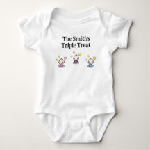 Gepersonaliseerd voor triplets, triplets cadeau id