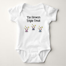 Gepersonaliseerd voor triplets, triplets cadeau id