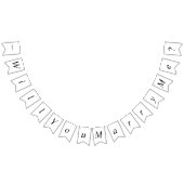 Gepersonaliseerd voorstel thuis zal je met me trou vlaggetjes (Alle)