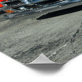 Gepersonaliseerd vrachtwagen poster (Hoek)