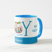 Gepersonaliseerd | VREUGDE VOOR DE VLAGGEN VAN DE  Mok (Voorkant rechts)