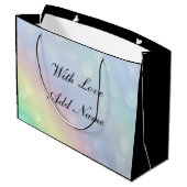 Gepersonaliseerd Vriendin Birthday Groot Cadeauzakje (Achterkant Gekanteld)