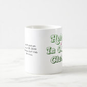 Gepersonaliseerd vrouwelijk Golf Hole in One Keeps Koffiemok (Center)