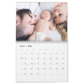 Gepersonaliseerd, Waterverf kerstboom, foto Kalender (Mar 2026)