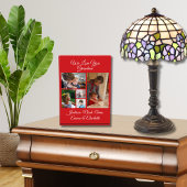 Gepersonaliseerd We houden van je oma | Rood 5 fot Fotoblokken