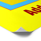 Gepersonaliseerd ~ We kunnen het doen! ~  Poster (Hoek)