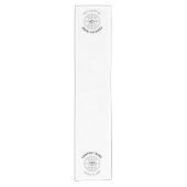 GEPERSONALISEERD WEBADRES BEDRIJF LOGO KORTE TAFELLOPER (Voorkant)