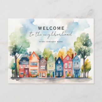 Gepersonaliseerd Welkom bij de Realty Briefkaart