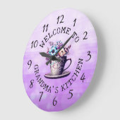 Gepersonaliseerd Welkom bij Mimi's Kitchen Grote Klok (Hoek)