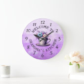 Gepersonaliseerd Welkom bij Mimi's Kitchen Grote Klok (Huis)