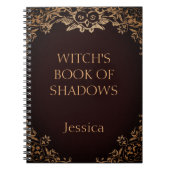 Gepersonaliseerd Wicca Book of Shadows Notitieboek (Voorkant)