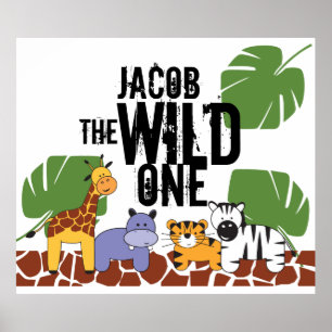 Gepersonaliseerd Wild One Poster