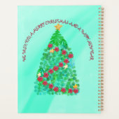 GEPERSONALISEERD WILLEN WE U EEN MERRY CHRISTMAS PLANNER (Achterkant)