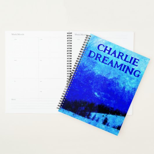 Gepersonaliseerd winterlandschap planner (Display)