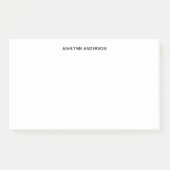Gepersonaliseerd wit post-it® notes (Voorkant)