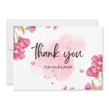 Gepersonaliseerd witte en roze waterverfkwast