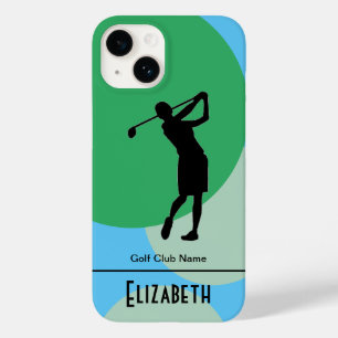 Gepersonaliseerd Woman Golf Member iPhone / iPad c Case-Mate iPhone 14 Hoesje