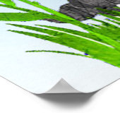 Gepersonaliseerd Woodland Creatures Baby shower Po Poster (Hoek)