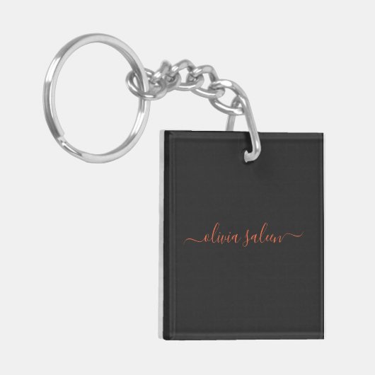 Gepersonaliseerd Wortel en Nero gepersonaliseerd Sleutelhanger (Voorkant Links)