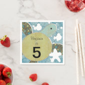 Gepersonaliseerd Zee schildpad papieren servetten (Insitu)