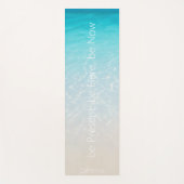 Gepersonaliseerd Zee Zand Water Yogamat (Voorkant)