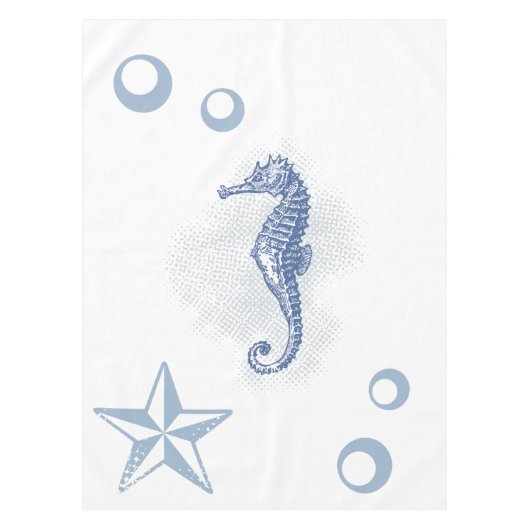 Gepersonaliseerd zeewier zeebaars tafelkleed (Voorkant)