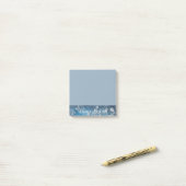 Gepersonaliseerd zijtabblad met naam post-it® notes (Op bureau)