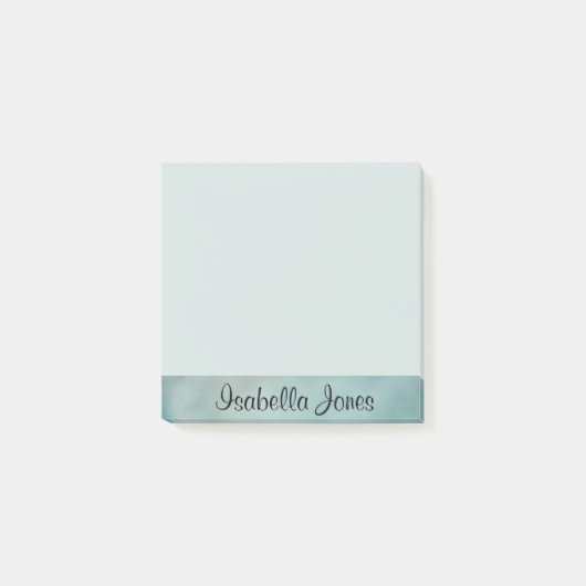 Gepersonaliseerd zijtabblad met naam post-it® notes (Voorkant)