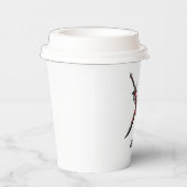 Gepersonaliseerd Zwaard Verjaardagsfeestje Papieren Bekers (Rechts)