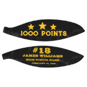 Gepersonaliseerde 1000 punten marmeren cadeau voor basketbal (Panelen)