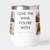 Gepersonaliseerde 12 fotocollage, grappige liefde (Links)