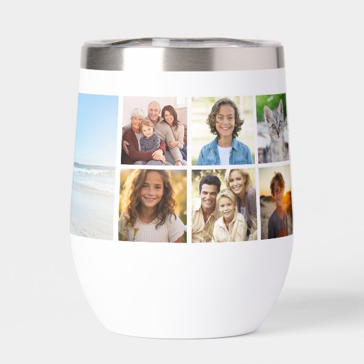 Gepersonaliseerde 13 fotocollage, uw aangepaste te (Achterkant)