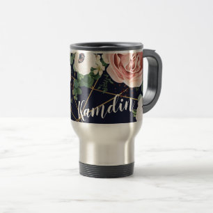 Gepersonaliseerde 15 ounce koffie mok Geometrische