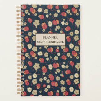 Gepersonaliseerde 1920s  Bloemenplanner Planner