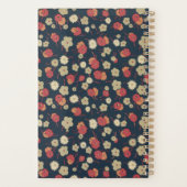 Gepersonaliseerde 1920s Bloemenplanner Planner (Achterkant)