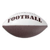 Gepersonaliseerde 1e en 10 Football (Gedraaid 90)