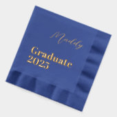 Gepersonaliseerde 2025 Afstuderen servetten (Links)