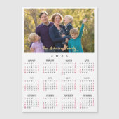 Gepersonaliseerde 2025 Familienaam Fotokalender Ka (Voorkant)