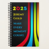 Gepersonaliseerde 2025 jaar planner (Voorkant)