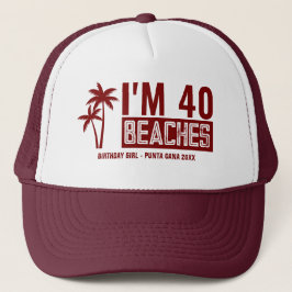 Gepersonaliseerde 20e 30e 40e 50e verjaardag Squad Trucker Pet