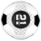 Gepersonaliseerde 21ste verjaardag Modern Voetbal (Gedraaid)