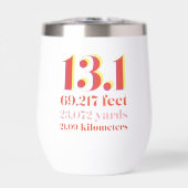 Gepersonaliseerde 26.2 Marathon Running Afstand Ro (Voorkant)