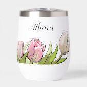 Gepersonaliseerde 3 tulpen (Voorkant)