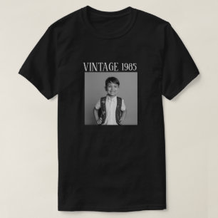 Gepersonaliseerde 40e 30e Verjaardag Gift Vintage T-shirt