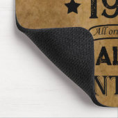 Gepersonaliseerde  45e verjaardagscadeaus muismat (Hoek)