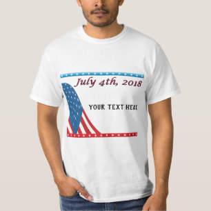 Gepersonaliseerde 4 juli T-shirts