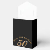 Gepersonaliseerde 50e bruiloft Jubileum Favor Boxe Bedankdoosjes (Geopend)