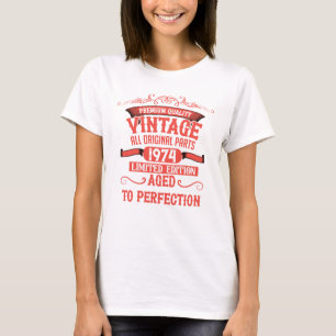 Gepersonaliseerde  50ste verjaardagscadeaus t-shirt