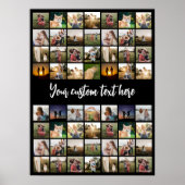 Gepersonaliseerde 56 fotocollage poster (Voorkant)