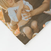 Gepersonaliseerde 5 fotocollage fleece deken (Hoek)